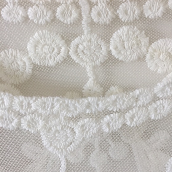 Crochet Mesh Boho Blouse - Picture 5 of 6